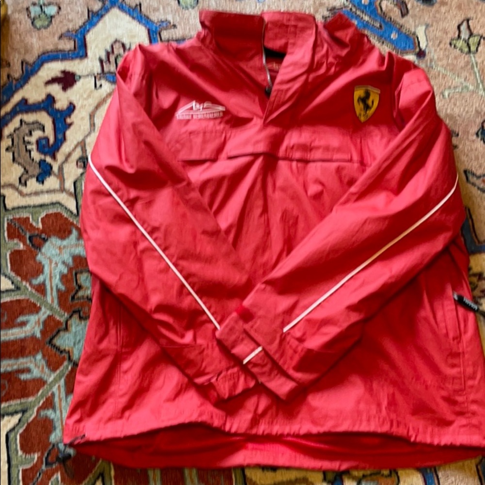 Men’s Ferrari windbreakers. Brand new
